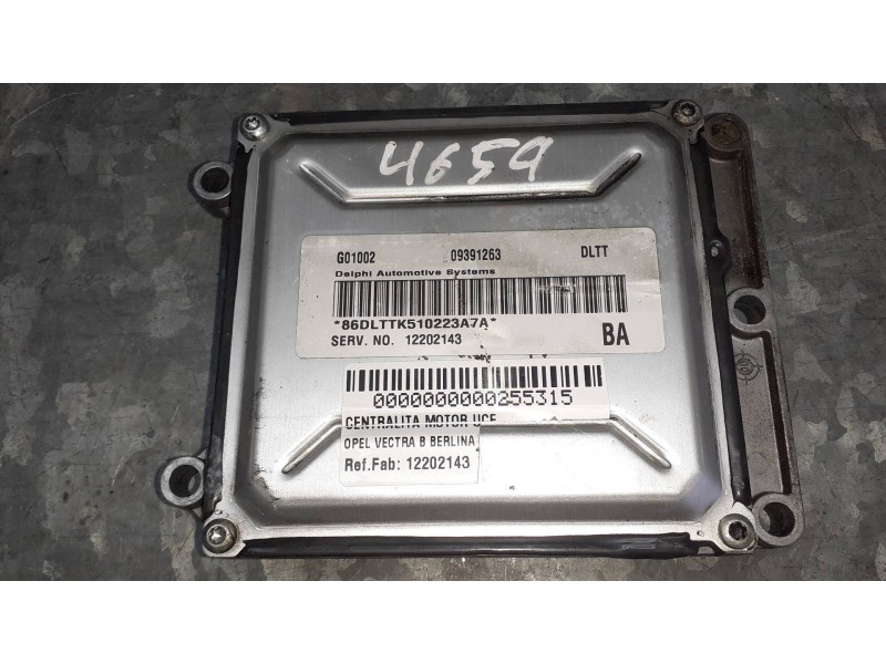 Recambio de centralita motor uce para opel vectra b berlina referencia OEM IAM 12202143 09391263 