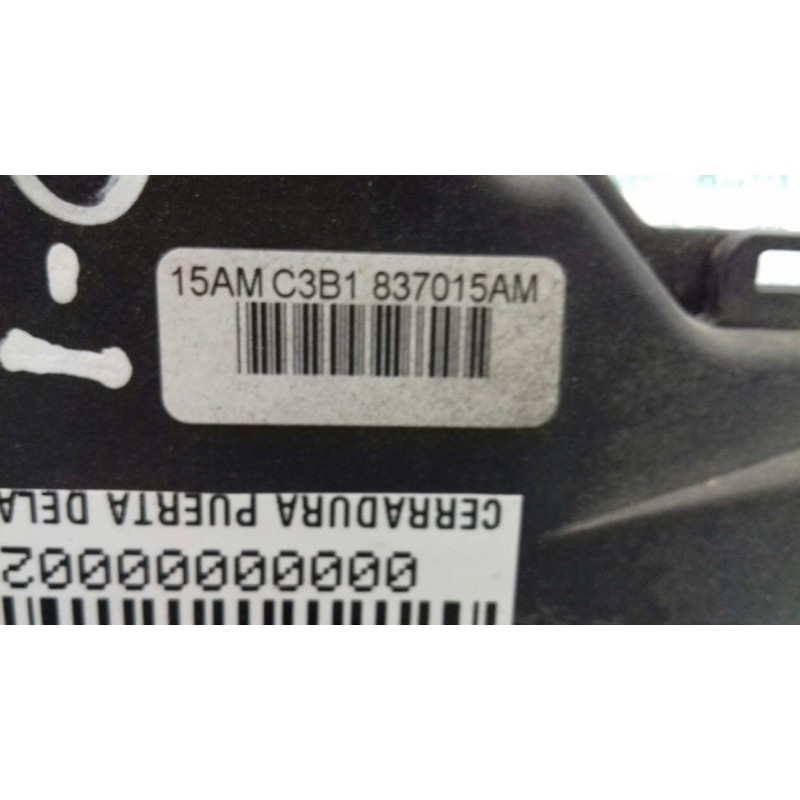 Recambio de cerradura puerta delantera izquierda para seat ibiza (6l1) stella referencia OEM IAM C3B1837015AM 4+4 PINES AZUL