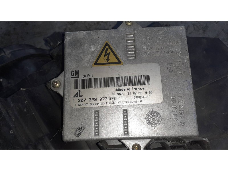Recambio de faro izquierdo para opel vectra b berlina referencia OEM IAM 1307022293 1307329073 XENON