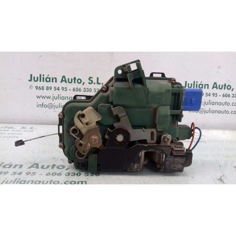 Recambio de cerradura puerta delantera izquierda para seat ibiza (6l1) stella referencia OEM IAM C3B1837015AM 4+4 PINES AZUL