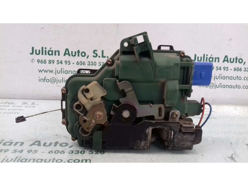 Recambio de cerradura puerta delantera izquierda para seat ibiza (6l1) stella referencia OEM IAM C3B1837015AM 4+4 PINES AZUL