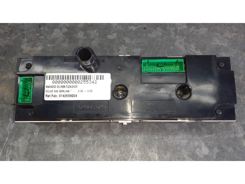 Recambio de mando climatizador para volvo s40 berlina referencia OEM IAM 0142699G04  