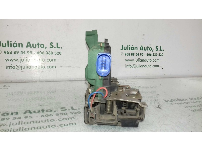 Recambio de cerradura puerta delantera izquierda para seat ibiza (6l1) stella referencia OEM IAM C3B1837015AM 4+4 PINES AZUL