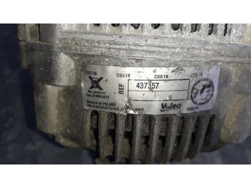 Recambio de alternador para peugeot 107 urban referencia OEM IAM C542397R 437357 