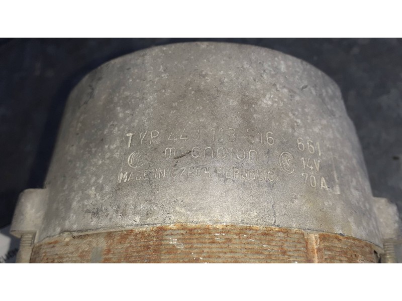 Recambio de alternador para skoda fabia (6y2/6y3) referencia OEM IAM 443113516 70A 