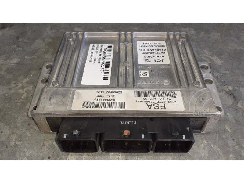 Recambio de centralita motor uce para peugeot 407 referencia OEM IAM 9659562080 9655997380 84820V02