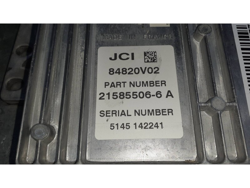 Recambio de centralita motor uce para peugeot 407 referencia OEM IAM 9659562080 9655997380 84820V02