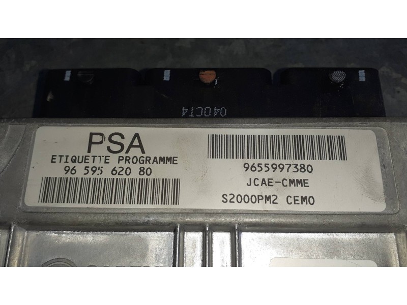 Recambio de centralita motor uce para peugeot 407 referencia OEM IAM 9659562080 9655997380 84820V02