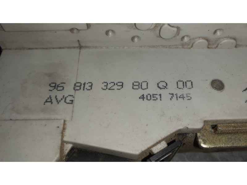 Recambio de cerradura puerta delantera izquierda para peugeot 407 coupe referencia OEM IAM 9681332980Q00 40517145 