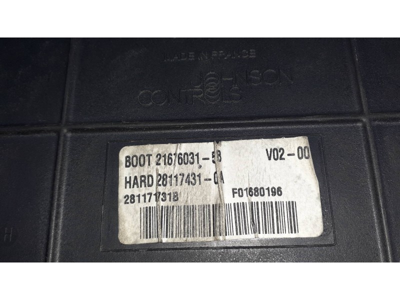 Recambio de caja reles / fusibles para peugeot 407 coupe referencia OEM IAM 9661940180 2167603158 281171731B