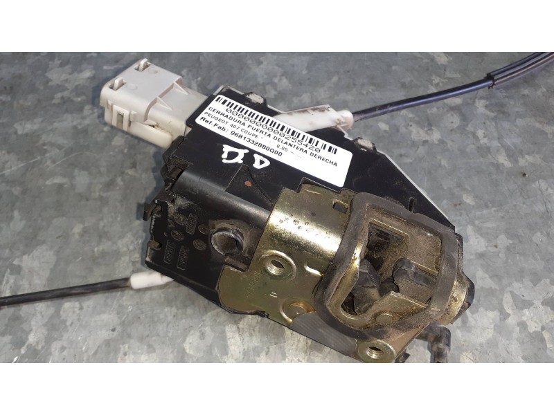 Recambio de cerradura puerta delantera derecha para peugeot 407 coupe referencia OEM IAM 9681332880Q00 40627145 