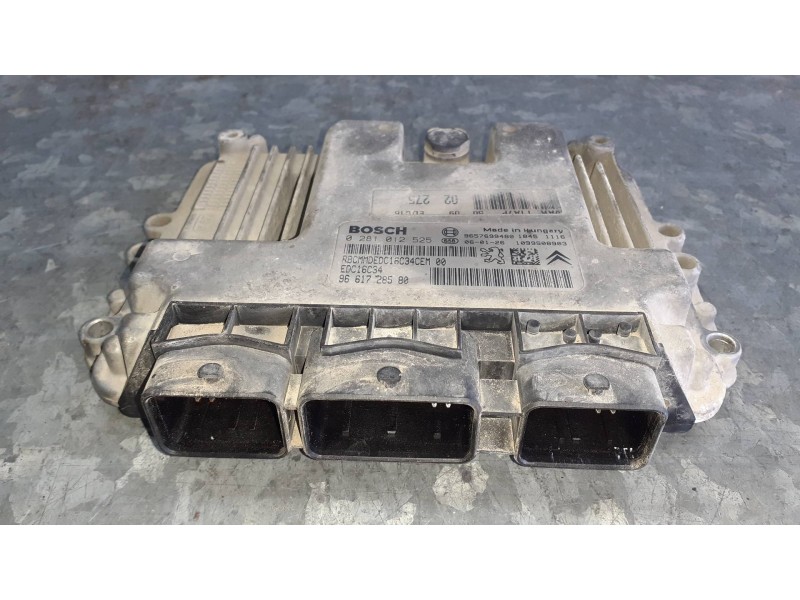 Recambio de centralita motor uce para peugeot 206 berlina referencia OEM IAM 0281012525 9657699480 BOSCH