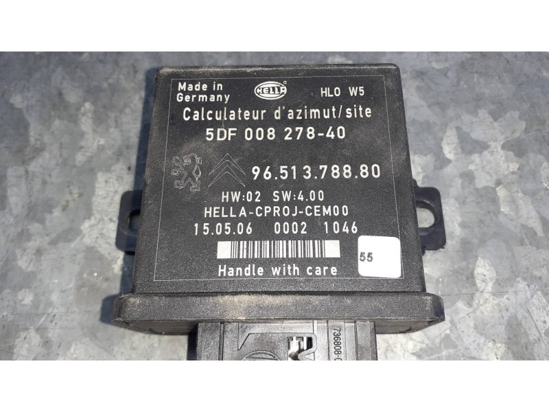 Recambio de modulo electronico para peugeot 407 coupe referencia OEM IAM 5DF00827840 9651378880 