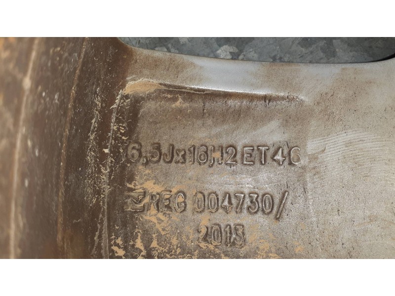 Recambio de juego llantas para volkswagen golf vii lim. referencia OEM IAM 5G0601025BP 6,5JX16H2ET46 TS8987HL3