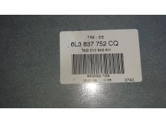 Recambio de elevalunas delantero derecho para seat ibiza (6l1) referencia OEM IAM 6L3837752CQ ELECTRICO SIN MOTOR 2