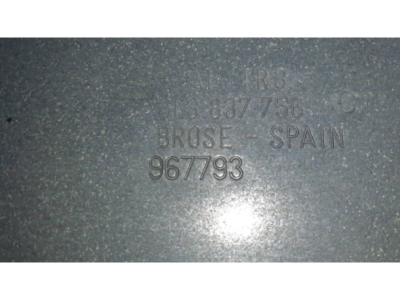 Recambio de elevalunas delantero derecho para seat ibiza (6l1) referencia OEM IAM 6L3837752CQ ELECTRICO SIN MOTOR