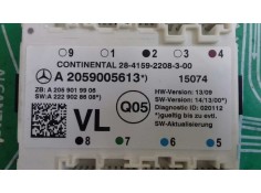 Recambio de modulo confort para mercedes-benz clase c (w205) lim. c 220 cdi bluetec (205.004) referencia OEM IAM A2059005613 284 2