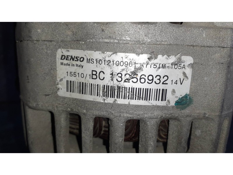 Recambio de alternador para opel corsa d navi referencia OEM IAM MS1012100961 105A DENSO