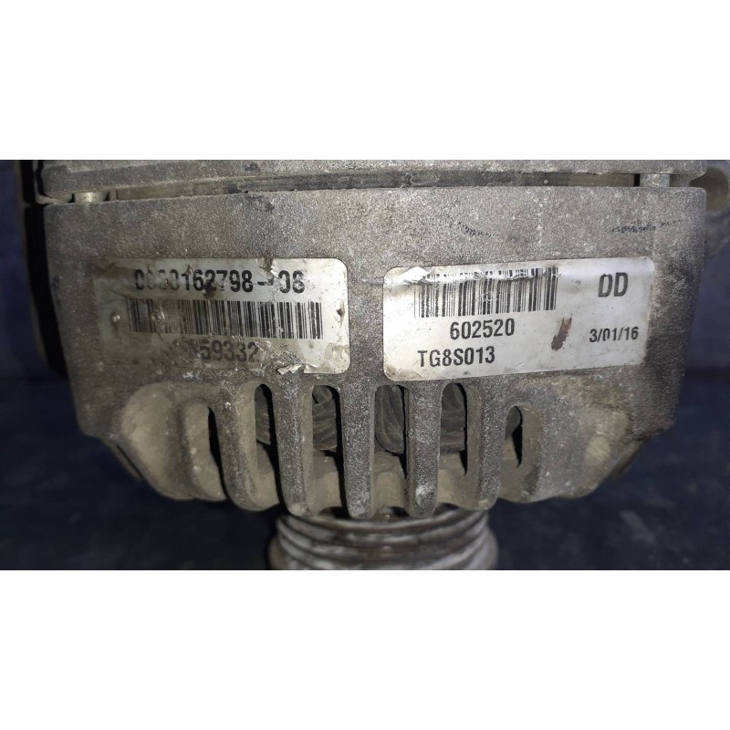 Recambio de alternador para opel combo (corsa c) familiar referencia OEM IAM 602520 TG8S013 000016279808