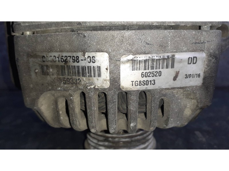 Recambio de alternador para opel combo (corsa c) familiar referencia OEM IAM 602520 TG8S013 000016279808