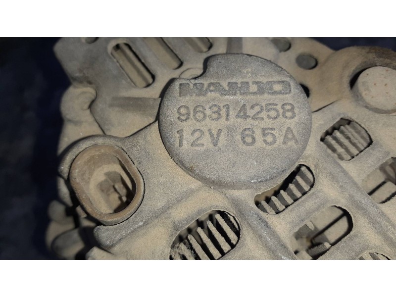 Recambio de alternador para daewoo matiz cd referencia OEM IAM 96314258 65A 