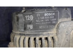 Recambio de alternador para opel omega b referencia OEM IAM 0123505004 120A BOSCH 2