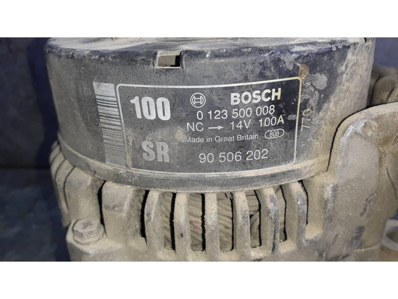 Recambio de alternador para opel vectra b berlina básico referencia OEM IAM 0123500008 100A BOSCH
