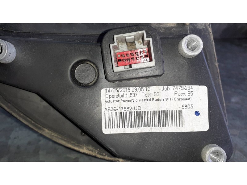 Recambio de retrovisor derecho para ford ranger (tke) doppelkabine 4x4 xl referencia OEM IAM 7479284 ELECTRICO INTERMITENTE