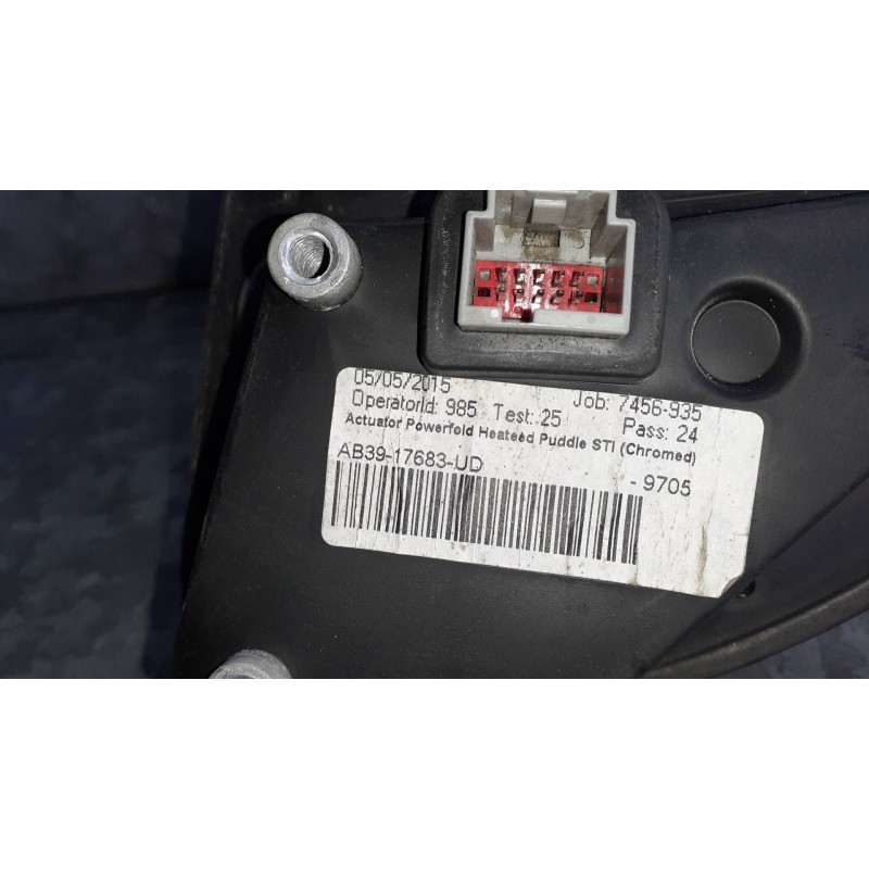 Recambio de retrovisor izquierdo para ford ranger (tke) doppelkabine 4x4 xl referencia OEM IAM 7456935 ELECTRICO INTERMITENTE