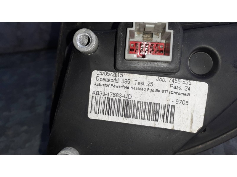 Recambio de retrovisor izquierdo para ford ranger (tke) doppelkabine 4x4 xl referencia OEM IAM 7456935 ELECTRICO INTERMITENTE