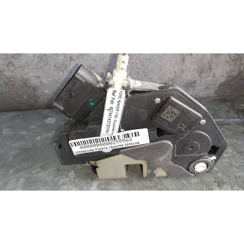 Recambio de cerradura puerta trasera derecha para ford ranger (tke) doppelkabine 4x4 xl referencia OEM IAM 40744143133154 AB39A2