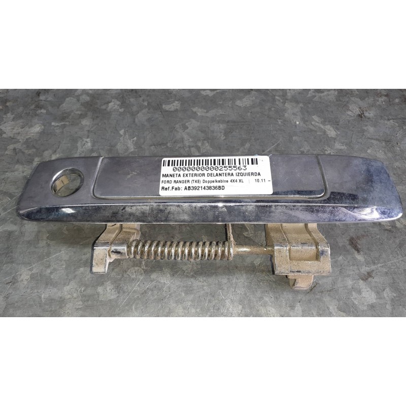 Recambio de maneta exterior delantera izquierda para ford ranger (tke) doppelkabine 4x4 xl referencia OEM IAM AB392143836BD  