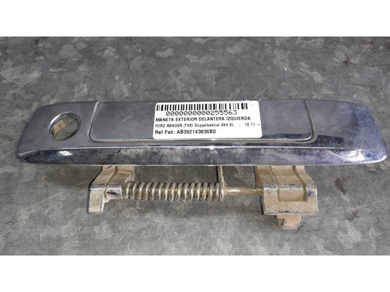 Recambio de maneta exterior delantera izquierda para ford ranger (tke) doppelkabine 4x4 xl referencia OEM IAM AB392143836BD  