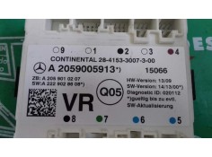 Recambio de modulo confort para mercedes-benz clase c (w205) lim. c 220 cdi bluetec (205.004) referencia OEM IAM A2059005913 284 2