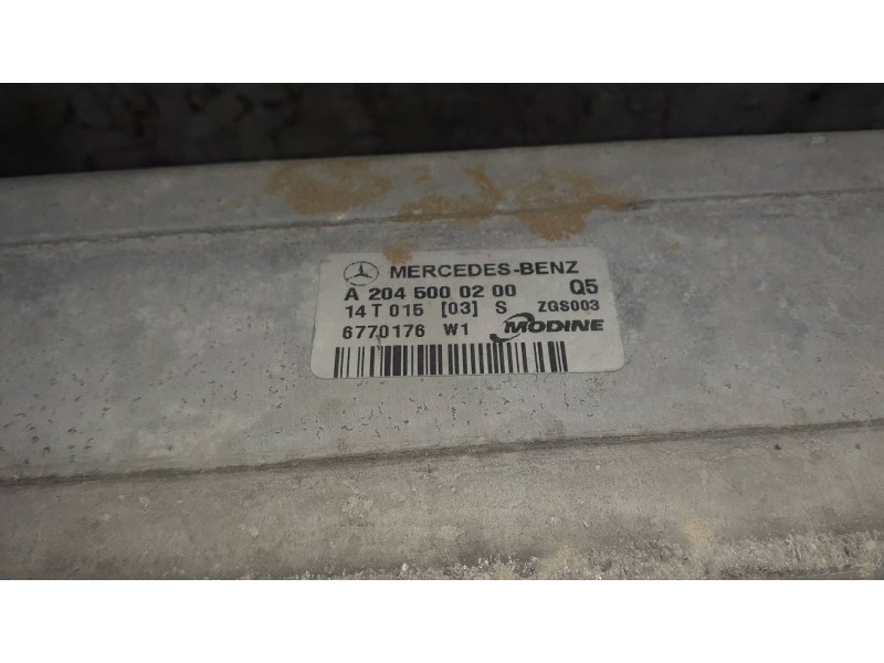 Recambio de intercooler para mercedes-benz clase e (w212) lim. referencia OEM IAM A2045000200 6770176 