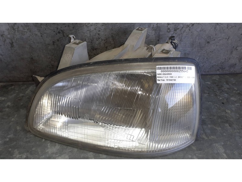 Recambio de faro izquierdo para renault clio i fase i+ii (b/c57) referencia OEM IAM 701042150  