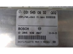 Recambio de centralita abs para mercedes-benz clase s (w220) berlina 320 cdi (220.026) referencia OEM IAM 0265109497 0315450932  2