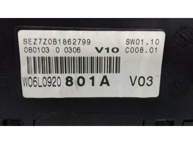 Recambio de centralita motor uce para seat ibiza (6l1) stella referencia OEM IAM 038906019HT 0281010947 KIT - BOSCH