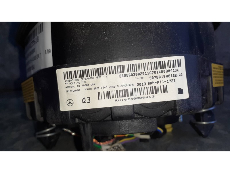 Recambio de airbag delantero izquierdo para mercedes-benz clase e (w212) lim. referencia OEM IAM 307801598162AD RH16240080413 