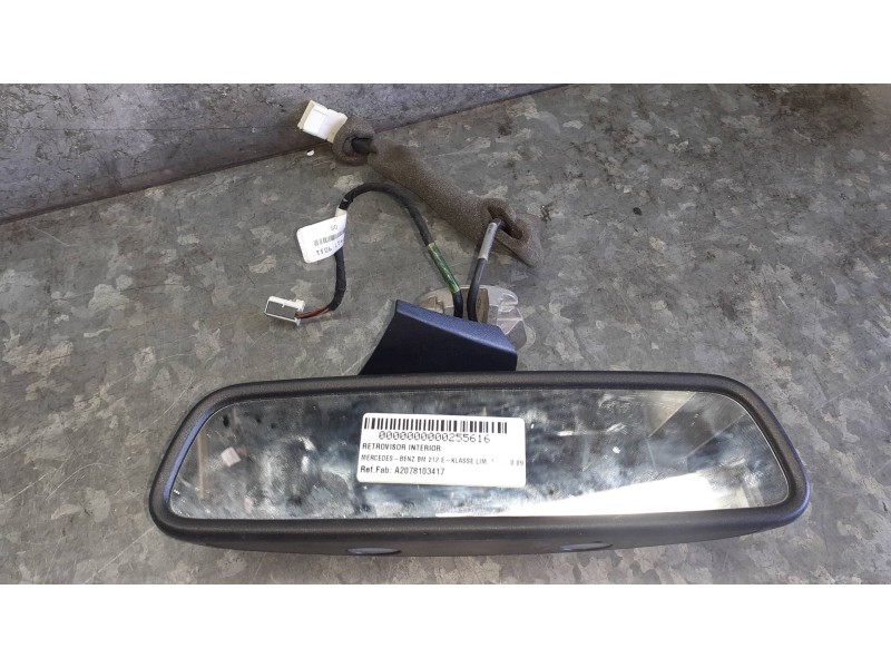 Recambio de retrovisor interior para mercedes-benz clase e (w212) lim. referencia OEM IAM A2078103417 E11026530 