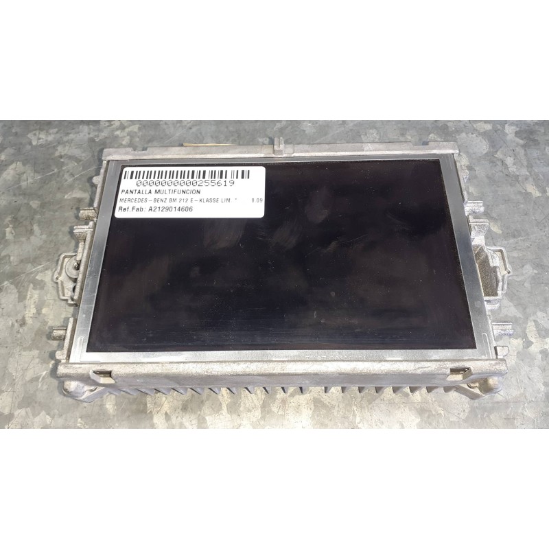 Recambio de pantalla multifuncion para mercedes-benz clase e (w212) lim. referencia OEM IAM A2129014606 A2129025006 A2C32435900