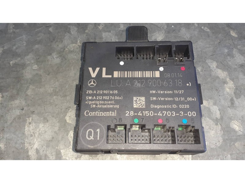 Recambio de modulo electronico para mercedes-benz clase e (w212) lim. referencia OEM IAM A2129006318 A2129011605 2841504703300
