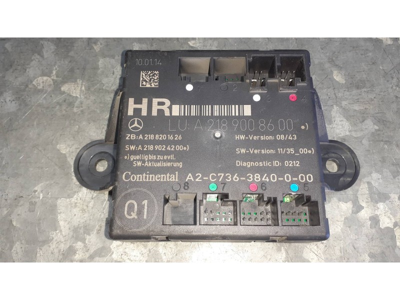 Recambio de modulo electronico para mercedes-benz clase e (w212) lim. referencia OEM IAM A2189008600 A2188201626 