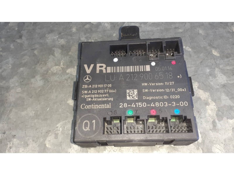 Recambio de modulo electronico para mercedes-benz clase e (w212) lim. referencia OEM IAM A2129006518 A2129011705 