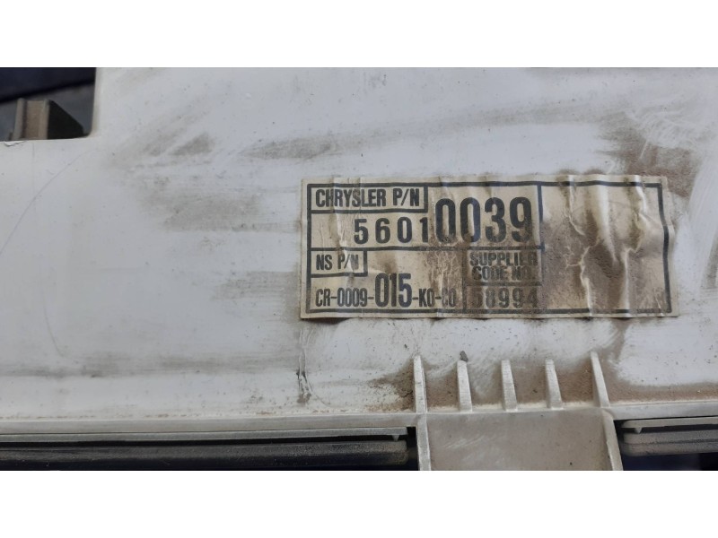 Recambio de cuadro instrumentos para chrysler jeep cherokee (xj) referencia OEM IAM 56010039  