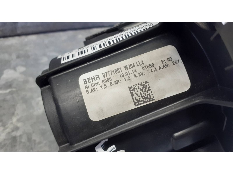 Recambio de motor calefaccion para mercedes-benz clase e (w212) lim. referencia OEM IAM W7771001 G3631003 9409653