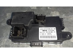 Recambio de resistencia calefaccion para mercedes-benz clase e (w212) lim. referencia OEM IAM A2128702110 V7191004 5HL01038412