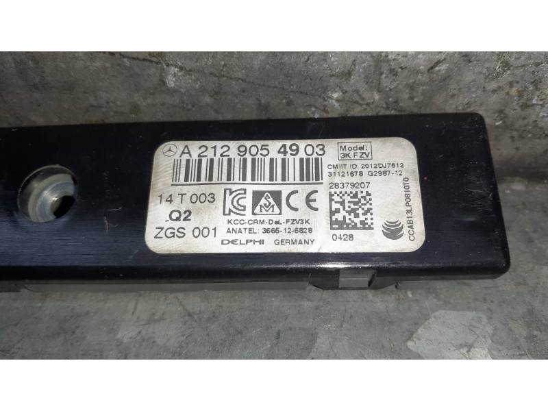 Recambio de modulo electronico para mercedes-benz clase e (w212) lim. referencia OEM IAM A2129054903  