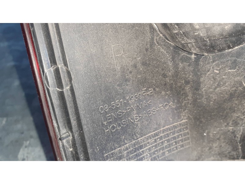 Recambio de piloto trasero derecho para renault kangoo (f/kc0) referencia OEM IAM 085511939RB  