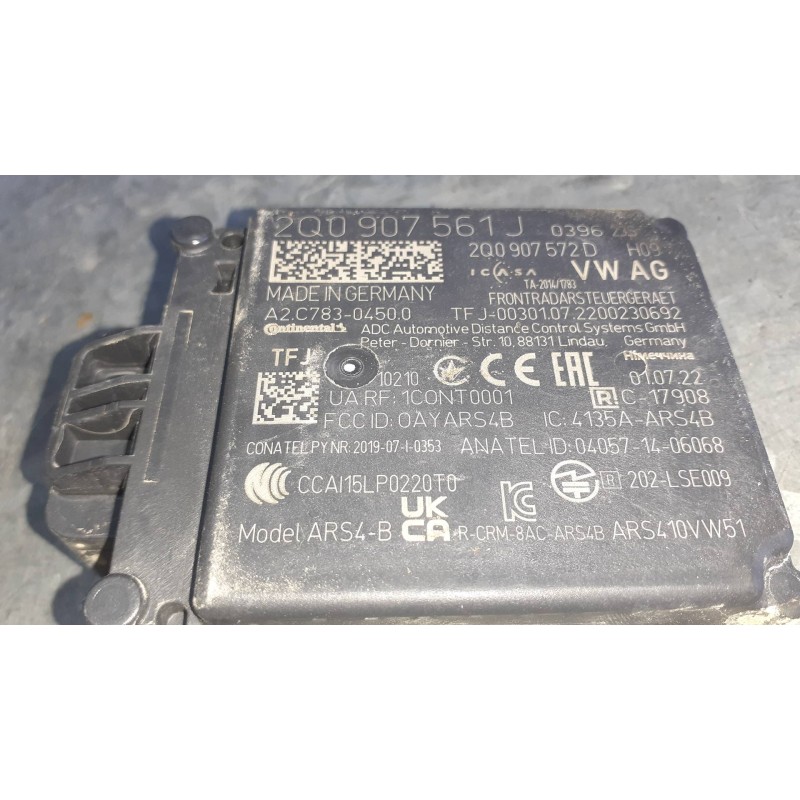 Recambio de modulo electronico para seat ibiza (kj1) referencia OEM IAM 2Q0907561J 2Q0907572D  Recambio de modulo electronico para seat ibiza (kj1) referencia OEM IAM 2Q0907561J 2Q0907572D